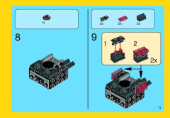 LEGO 70817 instructions page 11 – build guide