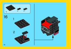 LEGO 70817 instructions page 16 – build guide