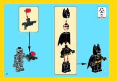 LEGO 70817 instructions page 2 – build guide