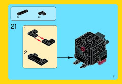 LEGO 70817 instructions page 21 – build guide