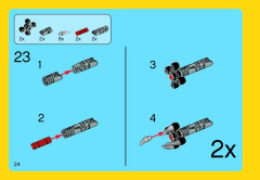 LEGO 70817 instructions page 24 – build guide
