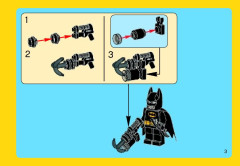 LEGO 70817 instructions page 3 – build guide