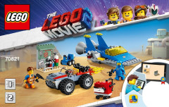 LEGO 70821 instructions page 1 – build guide