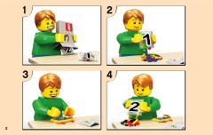 LEGO 70821 instructions page 2 – build guide