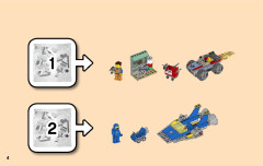 LEGO 70821 instructions page 4 – build guide