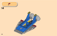 LEGO 70821 instructions page 40 – build guide