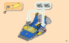 LEGO 70821 instructions page 43 – build guide
