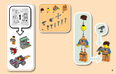 LEGO 70821 instructions page 5 – build guide