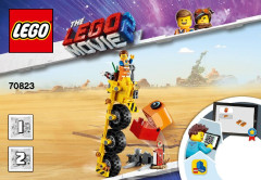 LEGO 70823 instructions page 1 – build guide