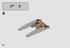 LEGO 70823 instructions page 22 – build guide