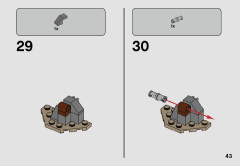 LEGO 70823 instructions page 43 – build guide