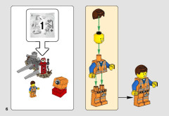 LEGO 70823 instructions page 6 – build guide