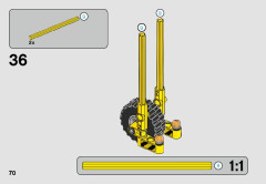 LEGO 70823 instructions page 70 – build guide