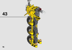 LEGO 70823 instructions page 76 – build guide