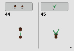 LEGO 70823 instructions page 77 – build guide