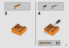 LEGO 70823 instructions page 9 – build guide