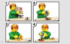 LEGO 70824 instructions page 2 – build guide