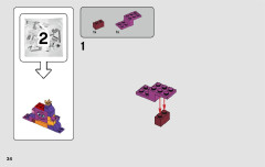 LEGO 70824 instructions page 34 – build guide