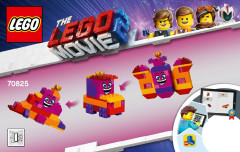 LEGO 70825 instructions page 1 – build guide