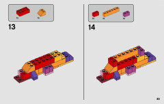 LEGO 70825 instructions page 45 – build guide