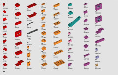 LEGO 70825 instructions page 54 – build guide
