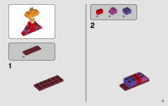 LEGO 70825 instructions page 3 – build guide