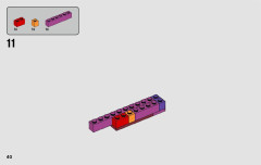 LEGO 70825 instructions page 40 – build guide