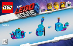 LEGO 70825 instructions page 1 – build guide