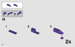 LEGO 70825 instructions page 14 – build guide