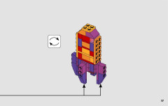 LEGO 70825 instructions page 17 – build guide