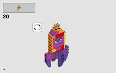 LEGO 70825 instructions page 18 – build guide