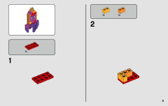 LEGO 70825 instructions page 3 – build guide