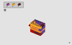 LEGO 70825 instructions page 47 – build guide