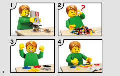 LEGO 70826 instructions page 2 – build guide
