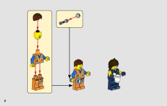 LEGO 70826 instructions page 4 – build guide