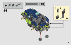 LEGO 70826 instructions page 61 – build guide