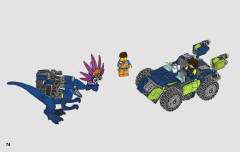 LEGO 70826 instructions page 74 – build guide