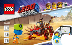 LEGO 70827 instructions page 1 – build guide