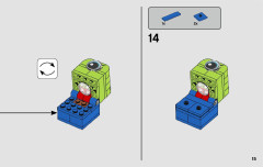 LEGO 70827 instructions page 15 – build guide