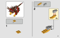 LEGO 70827 instructions page 17 – build guide