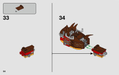 LEGO 70827 instructions page 34 – build guide