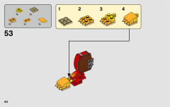 LEGO 70827 instructions page 44 – build guide