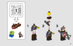 LEGO 70827 instructions page 5 – build guide