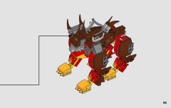 LEGO 70827 instructions page 65 – build guide