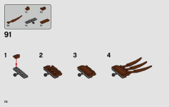 LEGO 70827 instructions page 72 – build guide