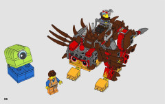 LEGO 70827 instructions page 86 – build guide