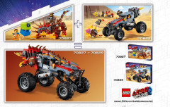 LEGO 70827 instructions page 88 – build guide