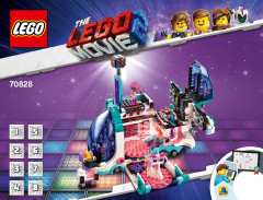 LEGO 70828 instructions page 1 – build guide