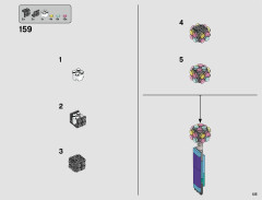 LEGO 70828 instructions page 125 – build guide