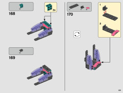 LEGO 70828 instructions page 129 – build guide